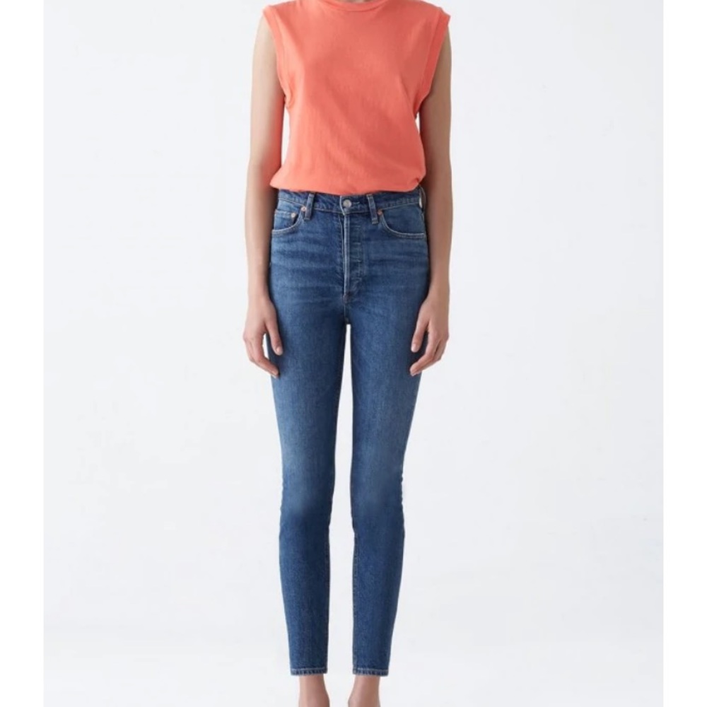 AGOLDE Nico High Rise Slim Fit